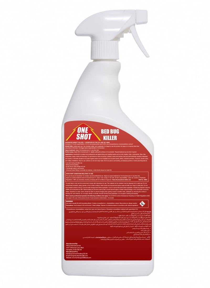 ONE SHOT - One Shot Bed Bug Killer 1L - Image 1