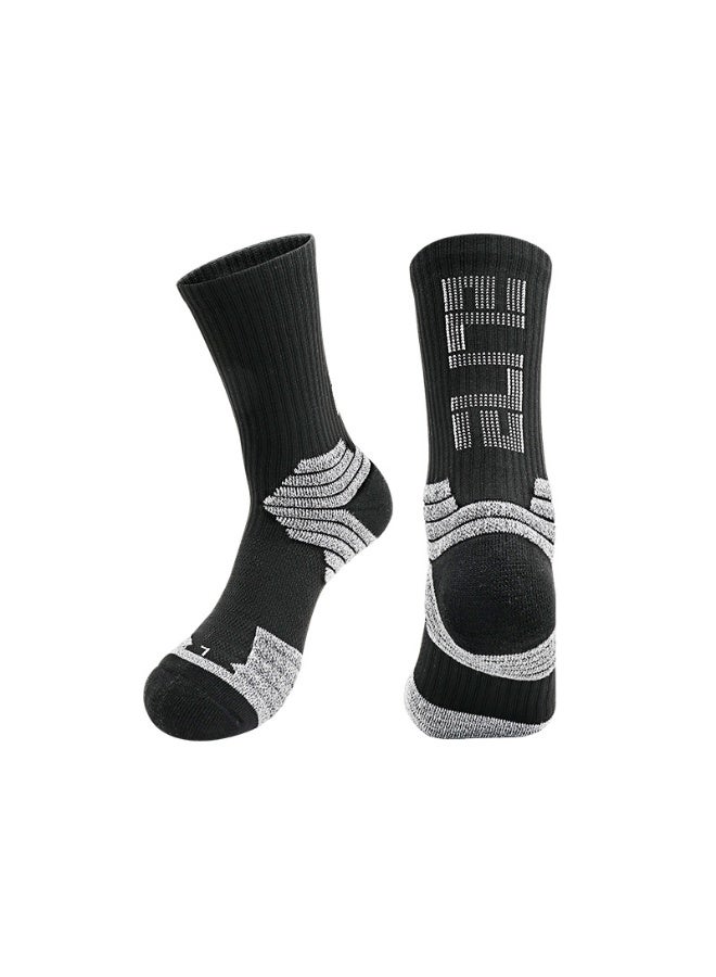 Fashion Anti Slip Breathable Sports Socks Four Piece Set