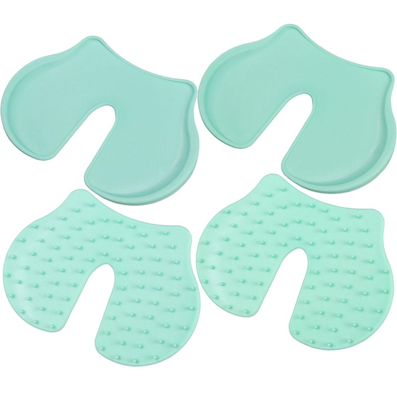 Dexspoeny 4Pcs Shot Pain Reducer Set,Shot Helper Pain Blocker Device,Reusable Shot Pain Blocker Device, Lightweight Immunization Shot Blocker for Kids and Adults(Light Green) - Image 1