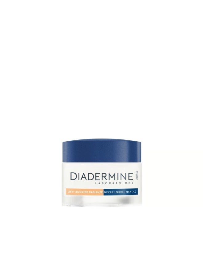 Diadermine Lift+ Booster Radiant Night Cream 50ml - Image 1