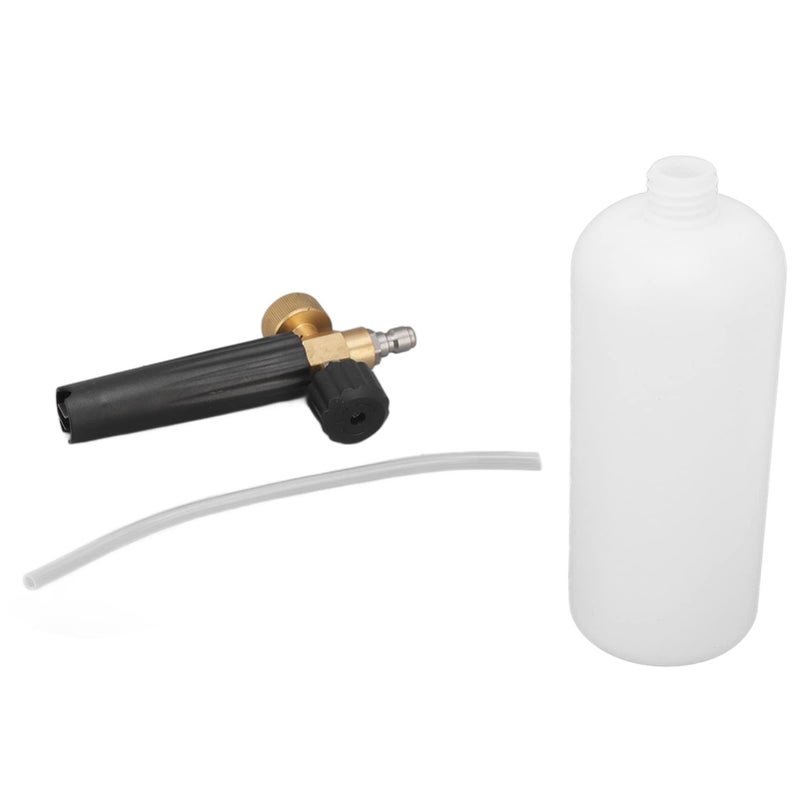 Adjustable Foam Lance 1L Car Wash Spray Bottle with G1 4 Quick Connector Durable Copper Construction Pressure Washer Accessory - Image 2