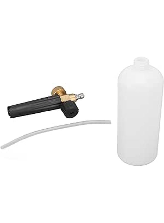 Adjustable Foam Lance 1L Car Wash Spray Bottle with G1 4 Quick Connector Durable Copper Construction Pressure Washer Accessory - Image 1