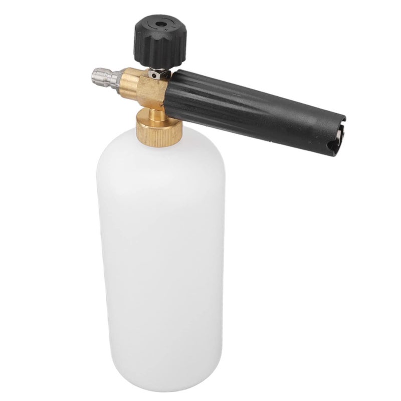 Adjustable Foam Lance 1L Car Wash Spray Bottle with G1 4 Quick Connector Durable Copper Construction Pressure Washer Accessory - Image 5