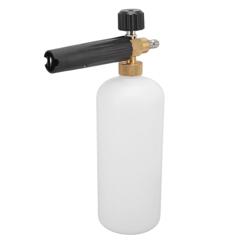 Adjustable Foam Lance 1L Car Wash Spray Bottle with G1 4 Quick Connector Durable Copper Construction Pressure Washer Accessory - Image 3