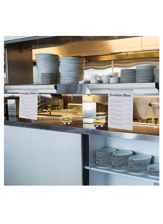 FINALITY finality Stainless Steel Kitchen Ticket Holder Food Order Slip Organizer 12 inch Silver  - Image 5