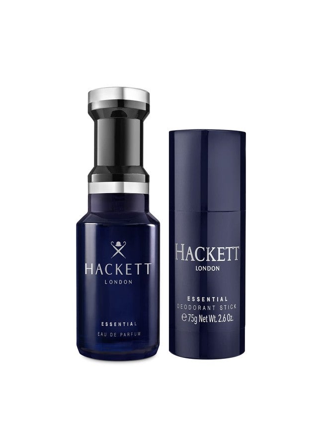 Hackett Essential Gift Set EDP - 50ml + AS/SG (wip) - For Men - Image 1