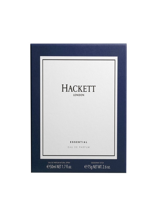 Hackett Essential Gift Set EDP - 50ml + AS/SG (wip) - For Men - Image 3