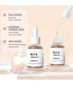 Fearlex Organic Revive Serum with 63% Ginseng & 3% Snail Mucin | Face Serum to increase Skin Elasticity, Rejuvenates, Protects and Repairs Dull Skin  - Image 3