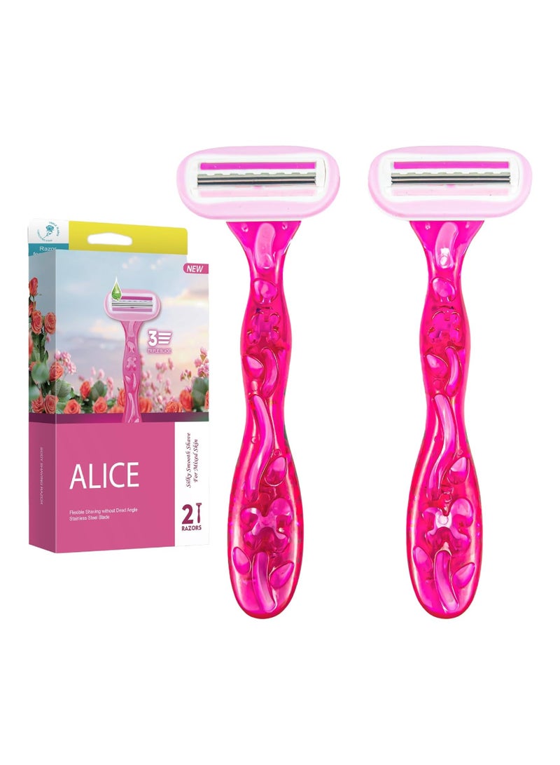 حلاقة ناعمة كالحرير للبشرة المختلطة 3 شفرات ثلاثية 2 شفرة حلاقة
