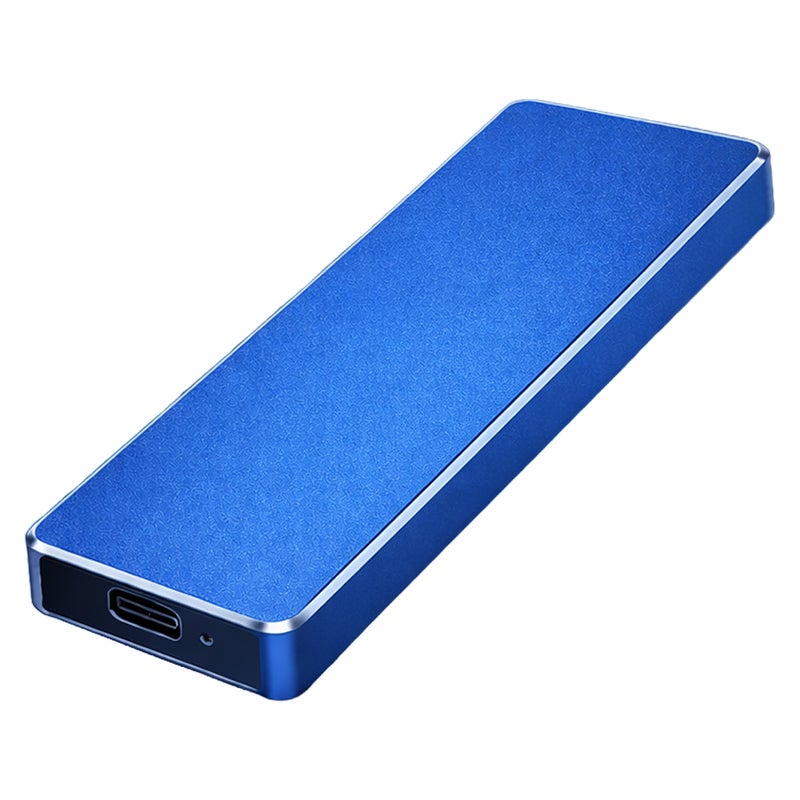 4TB External Portable Solid State Drive High Speed SSD USB 3.1 Large Capacity Compatible with Phones and Computers Durable Lightweight Metal Body for Travel Office Study Photo Video File Backup and Game Expansion - Image 1