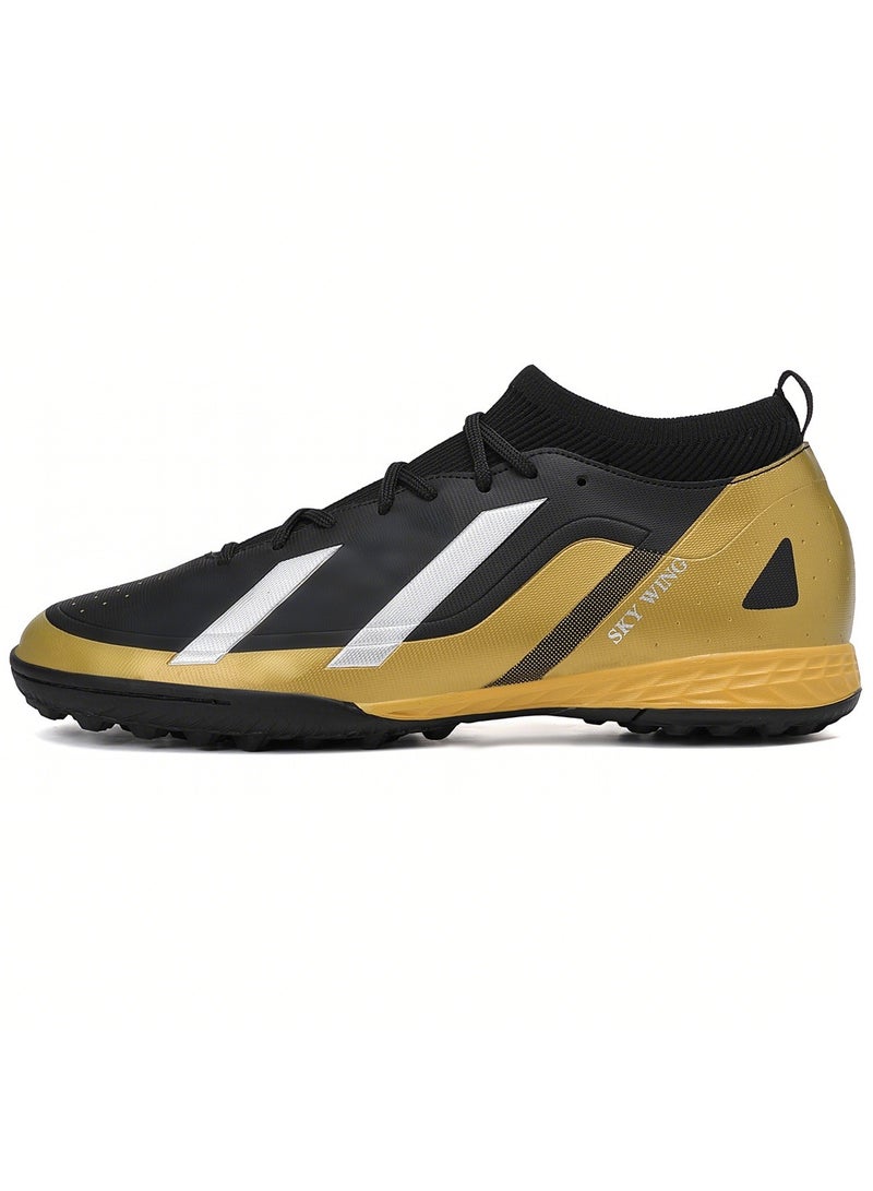 جناح السماء حذاء كرة قدم للجنسين، خفيف الوزن، نظام رباط IC/IN، نعل متعدد الألوان، حذاء كرة قدم للرجال والنساء مع دعم للكاحل، مناسب للمبتدئين واللاعبين المتقدمين - Image 3