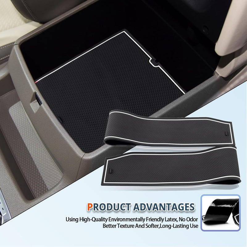 RUIYA 2025 Carnival Door Slot Mats for Kia Carnival - 17 PCS Anti-Slip Interior Mats - Image 5