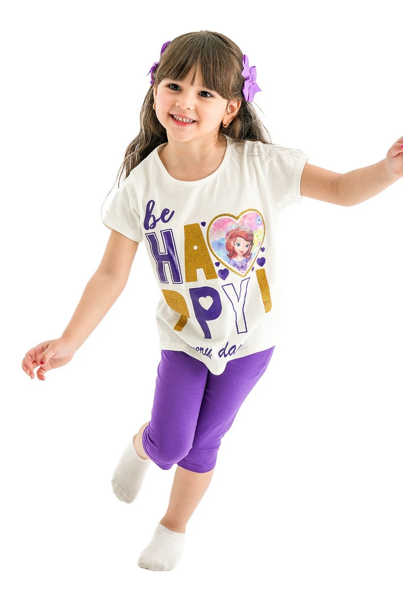 JOCKEY Girl Sofia Printed Summer Short Leggings Set