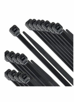 Generic Black Cable Ties  100 mm 2.5 mm,4" Premium Tie Wraps Self Locking Small Nylon Zip Ties for Home Office Garage and Workshop 1000 Pack  - Image 1