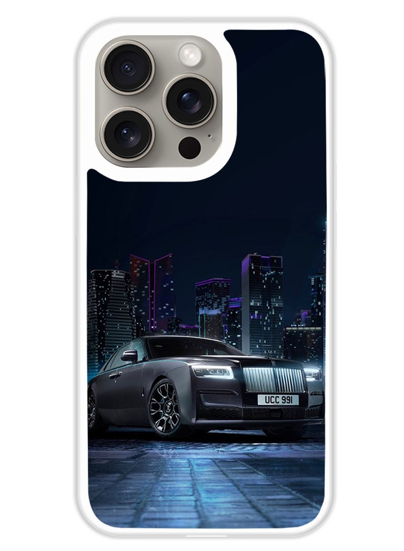 Theodor Protective Case Cover For APPLE IPHONE 15 Pro Rolls Royce 2 (White Bumper) - Image 1