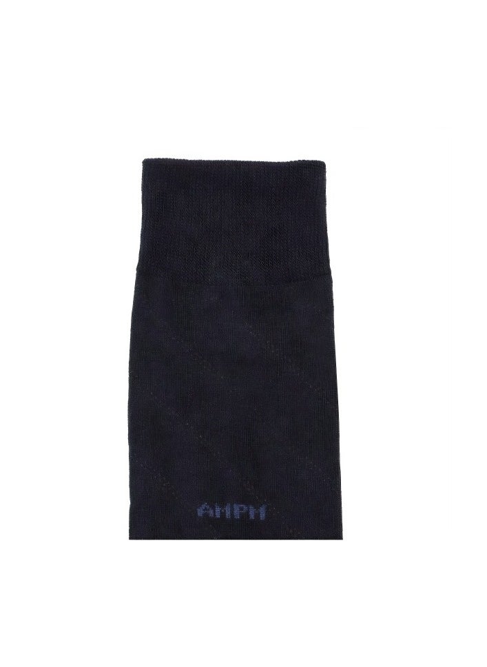AMPM MEN'S FORMAL SOCKS (PACK OF 3) - NAVY BLUE  - Image 3