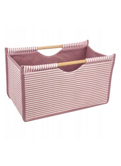 The organizer Box Bag is Made OF Piece Material and Has Metal Bars Inside That Maintain the Stable Shape of The Box. Size 32 x 17 x 18 cm.