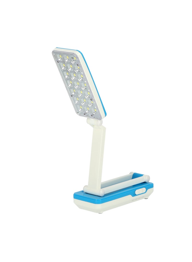 KRYPTON Krypton Rechargeable Reading Lamp Light 21Pcs Led Light For Reading In Bed Eye Care Night Light With Folding Neck Rechargeable Desk Lamp