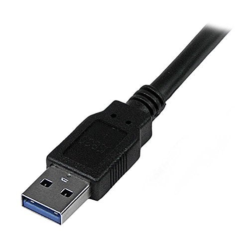 StarTech.com 6 ft / 2m Black SuperSpeed USB 3.0 Cable A to A - USB 3 A (m) to USB 3 A (m) (USB3SAA6BK) - Image 2