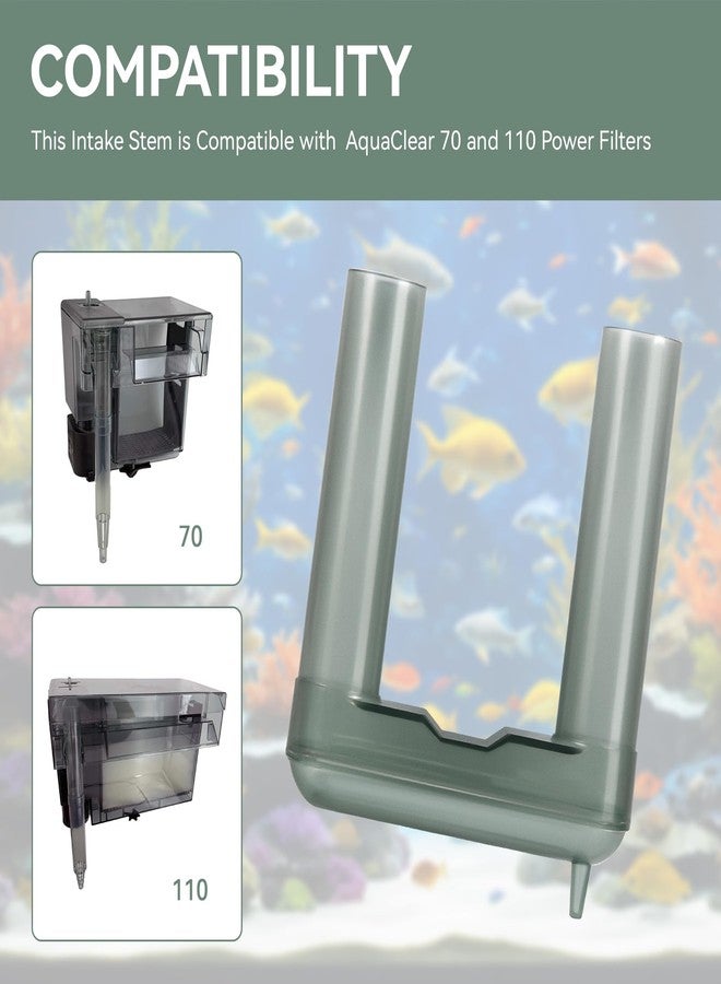 ساق مدخل الماء لأحواض السمك من نوع AquaClear 70 و 110 Power Filters، قطعة غيار لفلتر حوض السمك، A16350 - Image 3