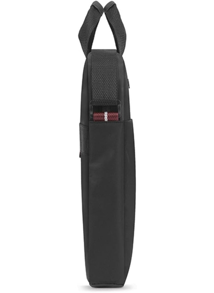 Solo Solo New York Lead Slim Briefcase Black Fits up to 156 Laptop  - Image 5