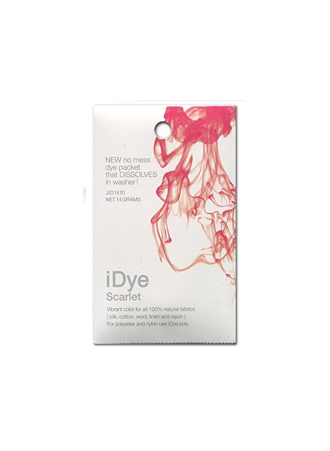 Jacquard iDye for Natural Fabrics .49 Oz - Scarlett - Image 1