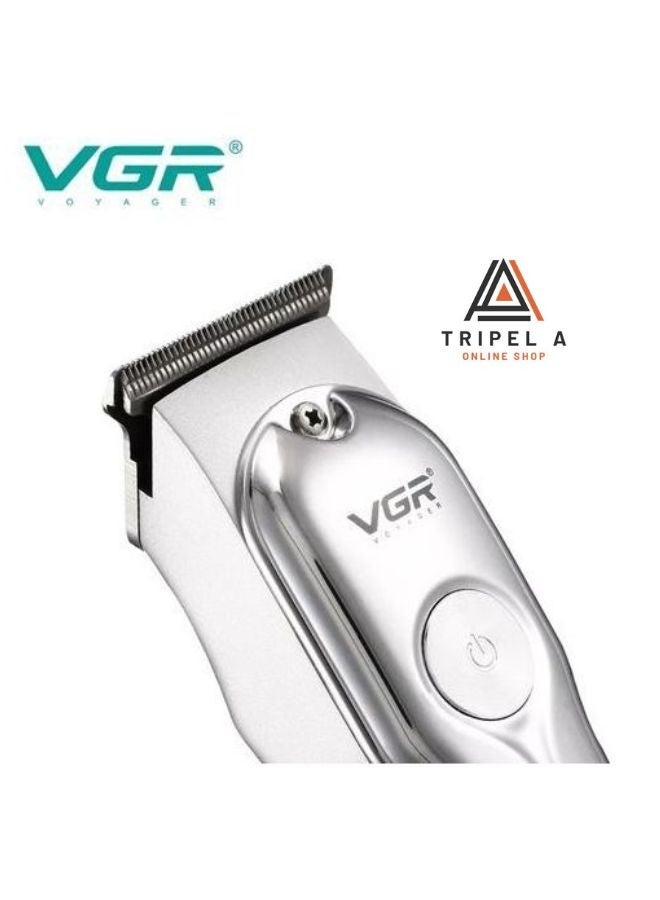 VGR V-071-Rechargeable  Hair Trimmer Silver - Image 3