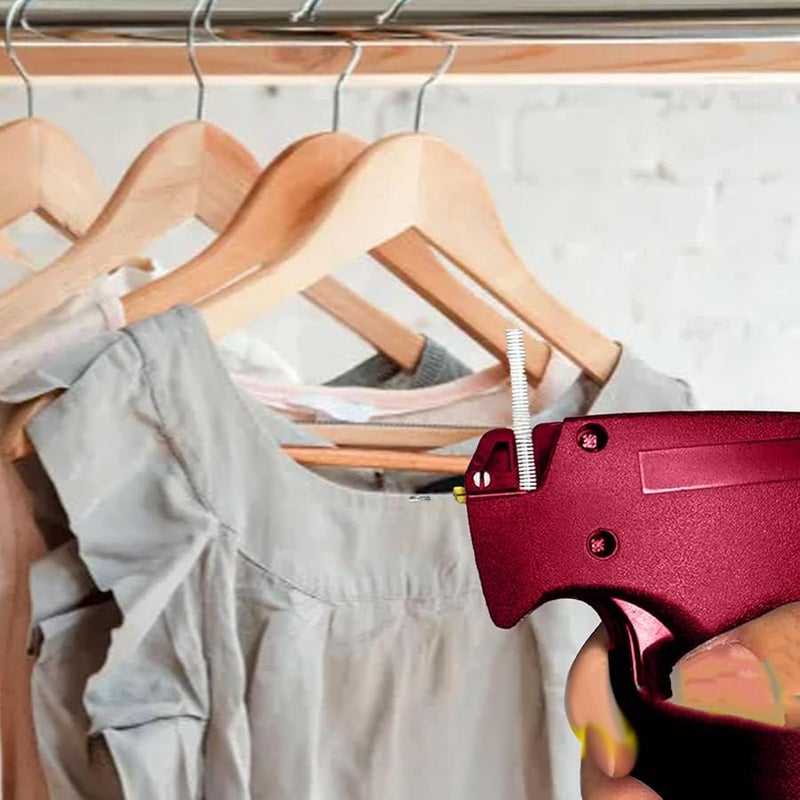 Portable Sewing Machine Hemming Gun Quick Clothing Fixer Stitch Tool Red ABS - Image 5