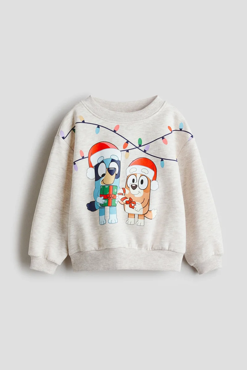 H&M Print-motif sweatshirt