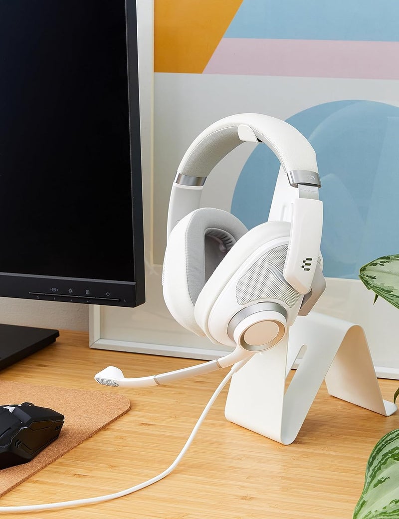 EPOS H6Pro - Open Acoustic Gaming Headset with Mic - Lightweight & Comfortable Design - Xbox, PS4, PS5 & PC Headset (White) - Image 2