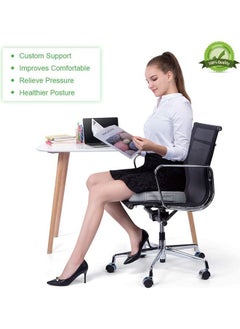 Y&D Seat Cushion For Office Chair Grey 45x35x7cm  - Image 5