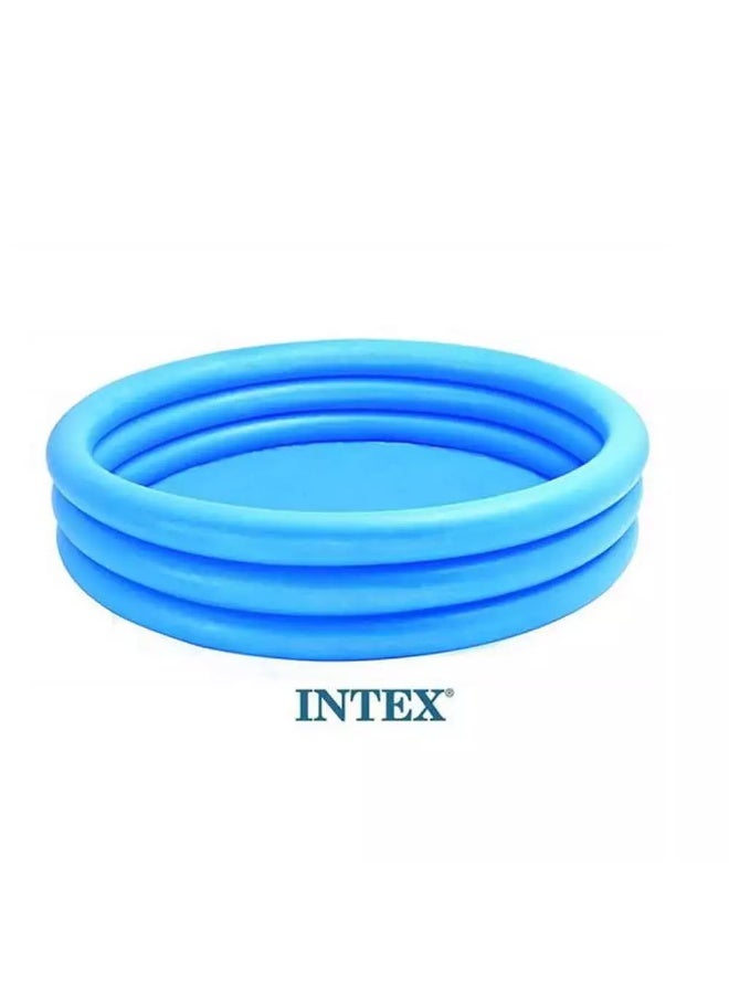 Intex 3-Ring Sunset Glow Pool, KidÃƒÆ’Ã‚Â¢ÃƒÂ¢Ã¢â‚¬Å¡Ã‚Â¬ÃƒÂ¢Ã¢â‚¬Å¾Ã‚Â¢s Inflatable Summer Pool with Size 1.47mX33cm- Blue - Image 2