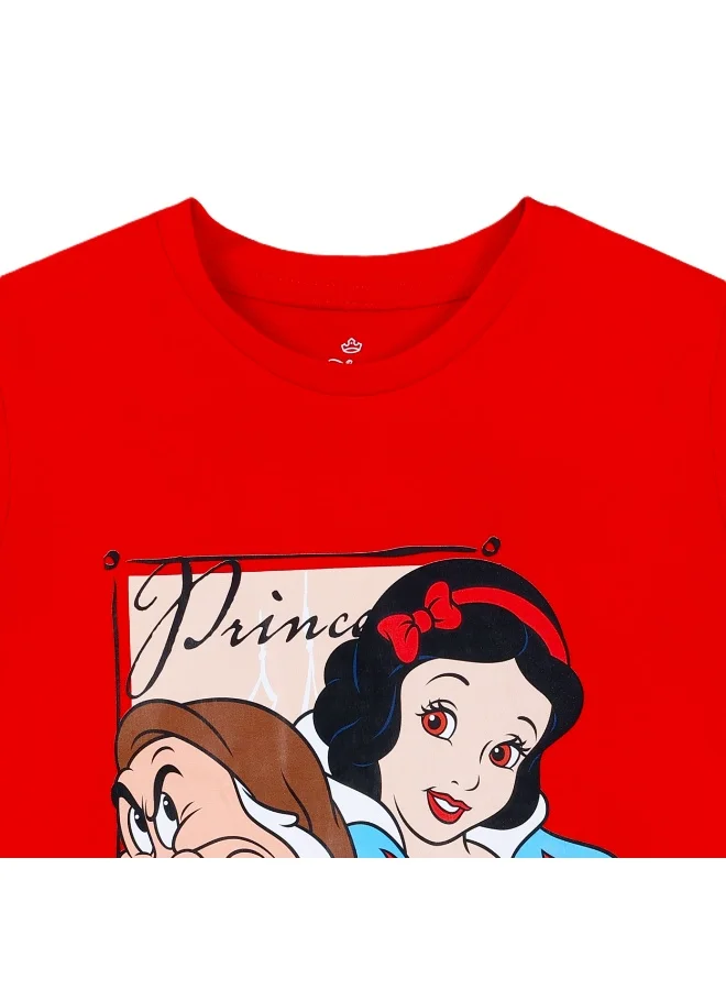 Disney  Disney Princess Power  Girl's Short Sleeve T-Shirt for Women | Best Price UAE