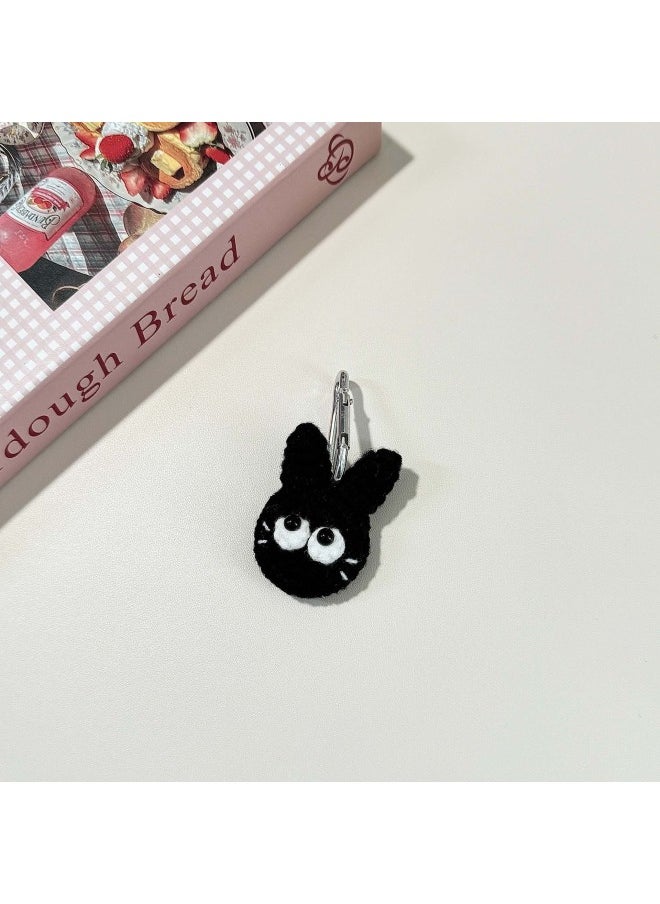 Generic - Plush Cartoon Doll For Apple Airtag Locator Protective Case Pet Anti-Lost Tracker Protective Case-Color:Little Black Sheep-Applicable Models:Airtag - Image 1