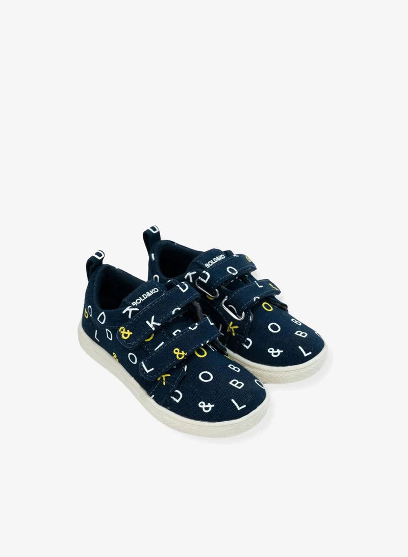 بولد اند كو أحذية رياضية للأطفال بشعار فيلكرو