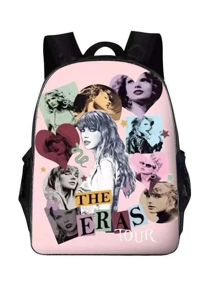 Taylor Swift Taylor Swift Student School Bag Cartoon Character Backpack 29*16*42 cm 