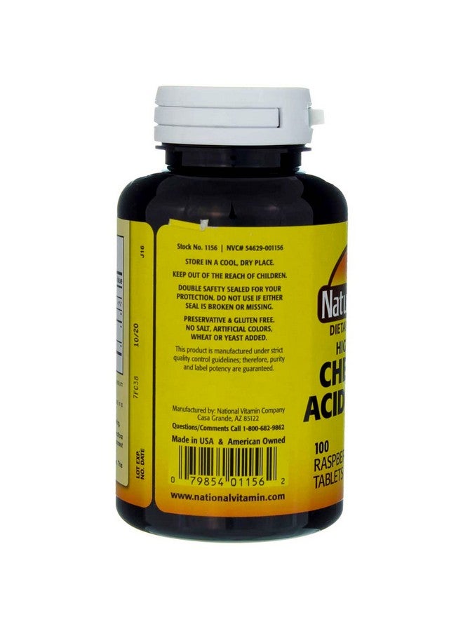 Nature's Blend Acidophilus Chewable Raspberry Flavor - 100 Tablets, Pack of 2 - Image 3