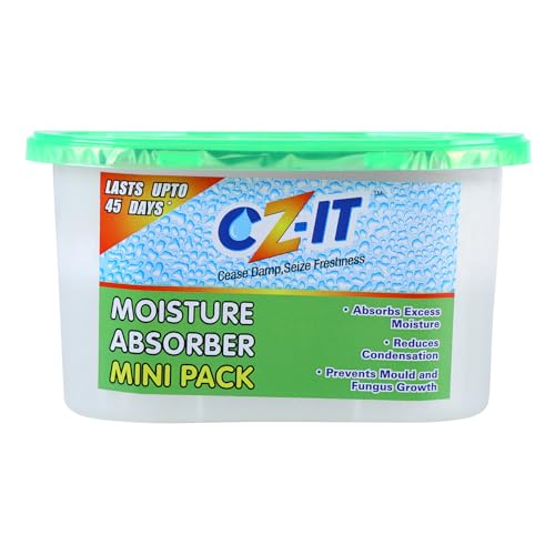 CZ-IT Mini Moisture Absorber -180g x 3,Cease Damp Seize Freshness. - Image 2