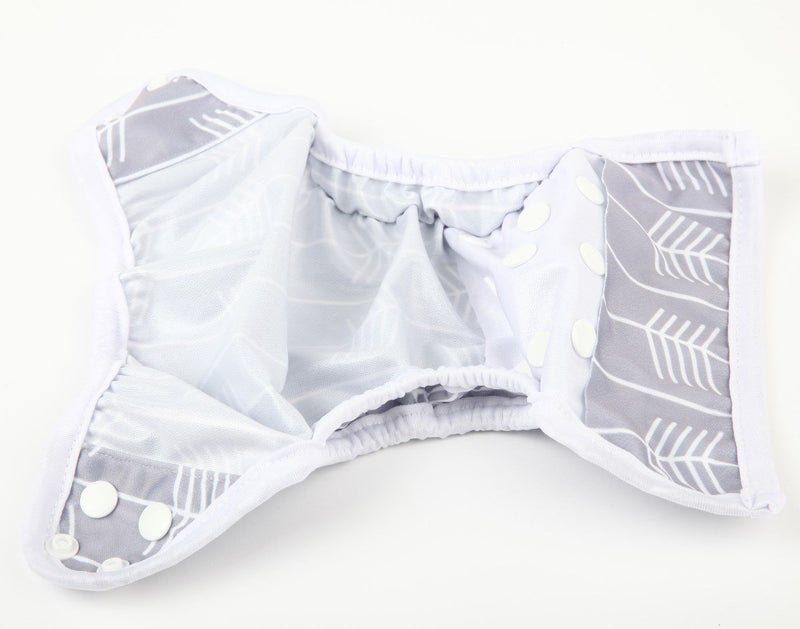 Sigzagor Newborn Baby Diaper Nappy Cover 8lbs-10lbs (Arrow) - Image 3