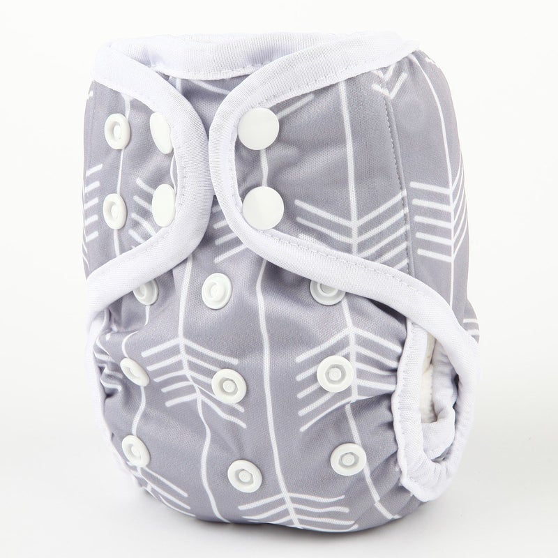 Sigzagor Newborn Baby Diaper Nappy Cover 8lbs-10lbs (Arrow) - Image 2
