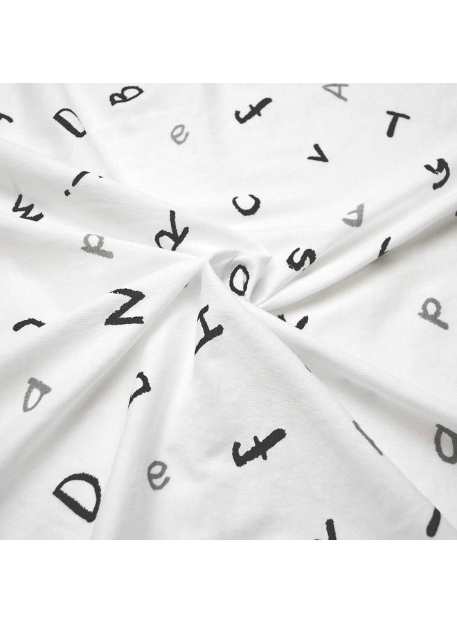 TL Care Printed 100% Cotton Knit Fitted Contoured Changing Table Pad Cover Compatible With Mika Micky Bassinet Alphabet For Boys And Girls - Image 3