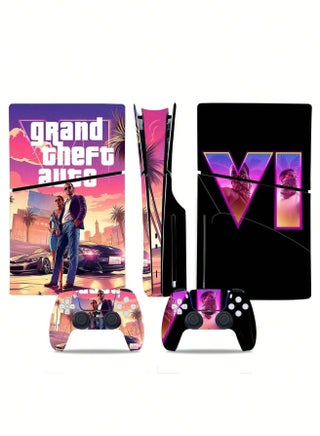 PS5 Slim Skin Cover - Grand Theft Auto VI Theme - pzsku/Z31EC48E05F17BE45677FZ/45/1749365720/ac52b07a-bdcf-44d1-95ac-2e4e627c8628