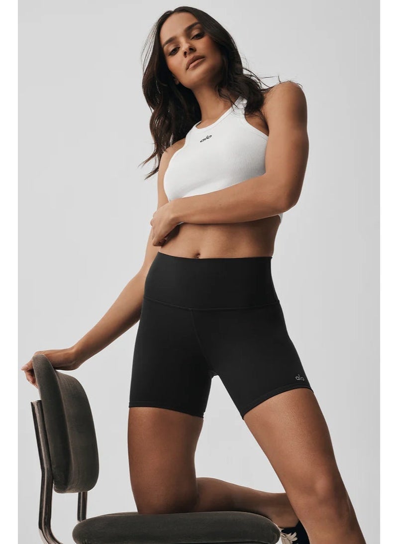 Alo yoga High-Waist Biker Short/Cycling Leisure Sports Shorts - Image 4