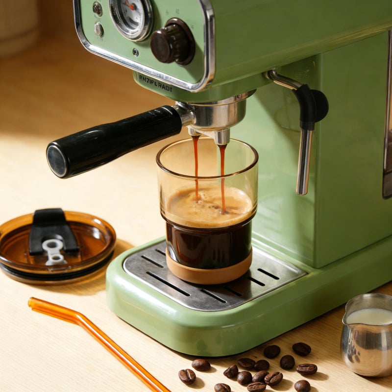 Zukro 13 oz Glass Iced Coffee Cups with Lid and Straw, Leak Proof Glass Tumbler for Ice Tea, Water, Non-Slip Silicone Bottom, Thick Wall Drinking Glasses for Home/Office, BPA Free, Amber & Shrimmer - Image 4