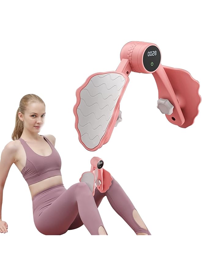 X spring Thigh Exerciser For Women Portable Booty Trainer For Women With Kegel Exerciser Function Adjustable Inner Thigh Exerciser For Pelvic Floor Strengthening Ergonomic Design For Home And Gym U - Image 1