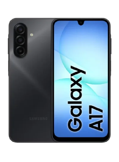 صفقة سامسونج جالاكسي A17 ثنائي الشريحة 4G أسود 6GB RAM 128GB - نسخة الشرق الأوسط على Noon EG