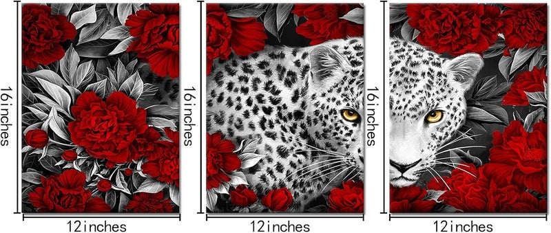 Kalormore 3-Piece Leopard Canvas Wall Art - Image 5