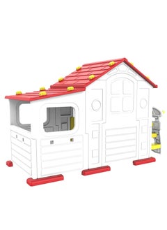 mini panda Tomo Big Playhouse with Slide  - Image 5