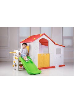 mini panda Tomo Big Playhouse with Slide  - Image 3