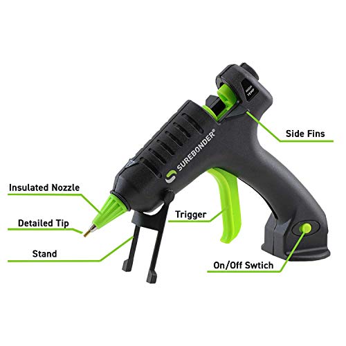 Surebonder H-195F Mini Specialty Series 20 Watt High Temperature Detail Hot Glue Gun - Image 5
